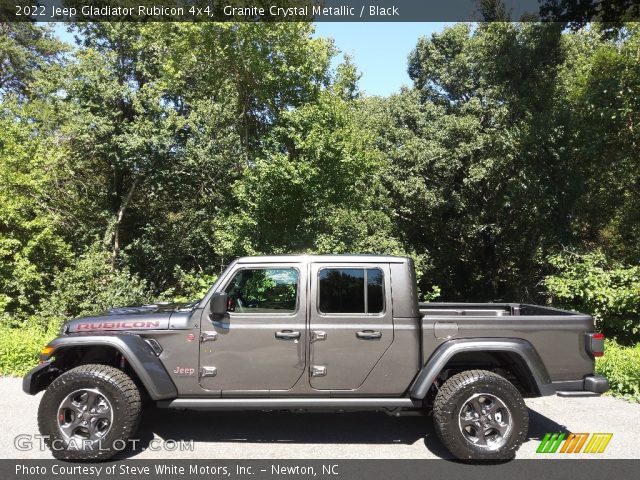 2022 Jeep Gladiator Rubicon 4x4 in Granite Crystal Metallic
