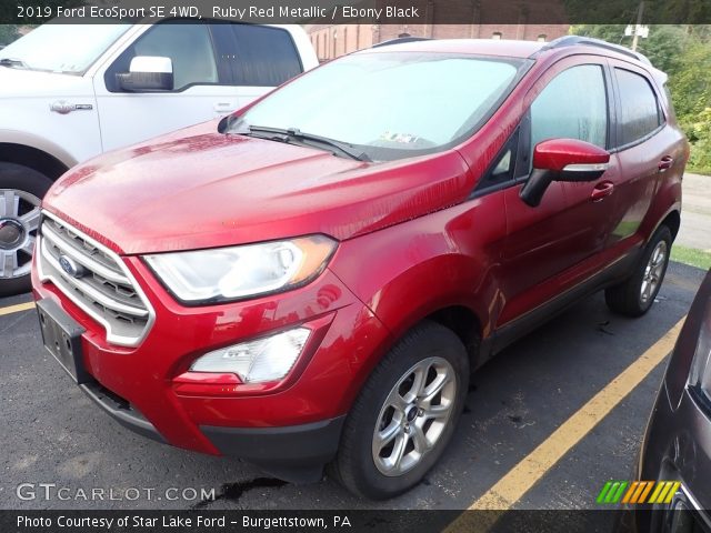 2019 Ford EcoSport SE 4WD in Ruby Red Metallic