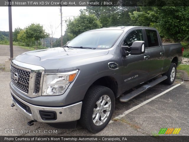 2018 Nissan TITAN XD SV Crew Cab 4x4 in Gun Metallic