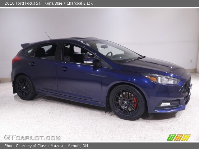 2016 Ford Focus ST in Kona Blue