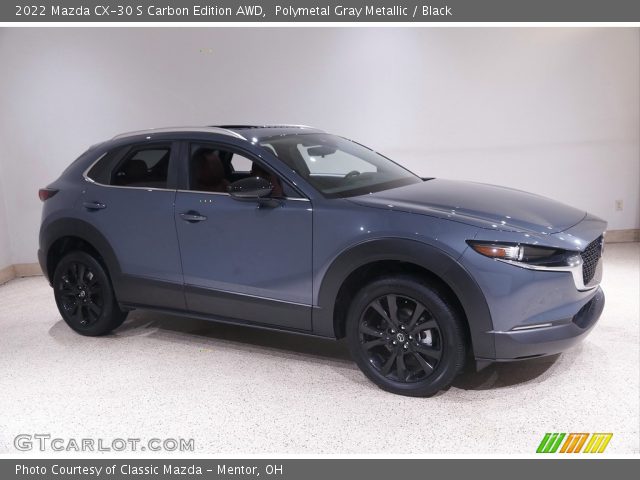 2022 Mazda CX-30 S Carbon Edition AWD in Polymetal Gray Metallic