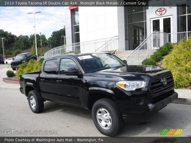 2019 Toyota Tacoma SR Double Cab 4x4 in Midnight Black Metallic