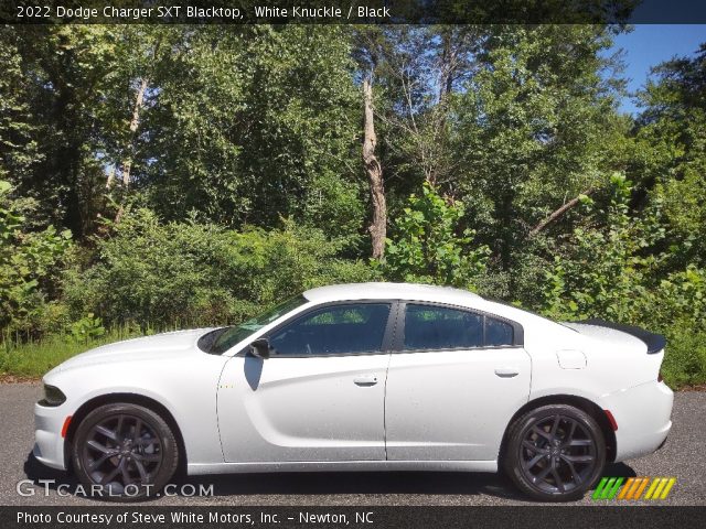 2022 Dodge Charger SXT Blacktop in White Knuckle