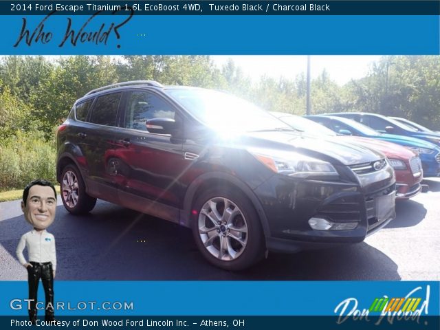 2014 Ford Escape Titanium 1.6L EcoBoost 4WD in Tuxedo Black