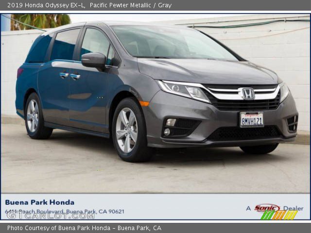 2019 Honda Odyssey EX-L in Pacific Pewter Metallic