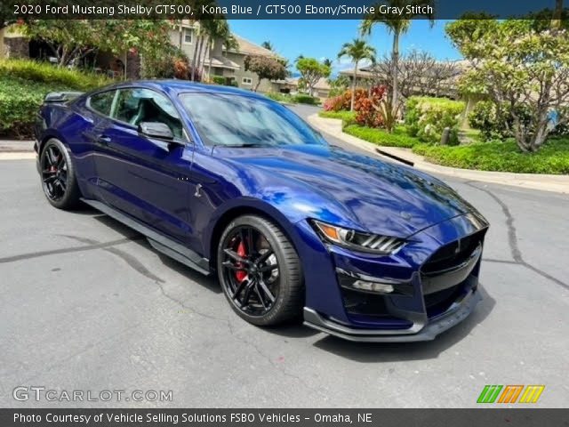 2020 Ford Mustang Shelby GT500 in Kona Blue