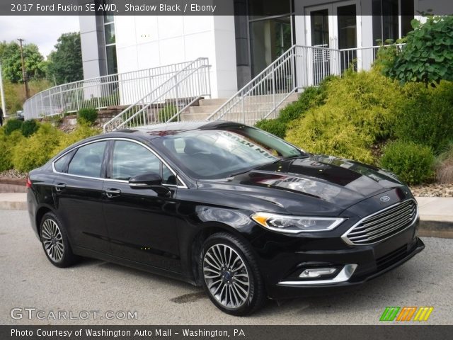 2017 Ford Fusion SE AWD in Shadow Black