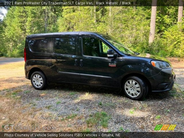 2021 Ram ProMaster City Tradesman SLT Cargo Van in Black Metallic