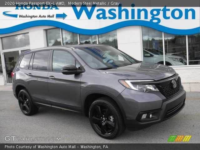2020 Honda Passport EX-L AWD in Modern Steel Metallic