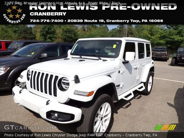 2021 Jeep Wrangler Unlimited High Altitude 4x4 in Bright White