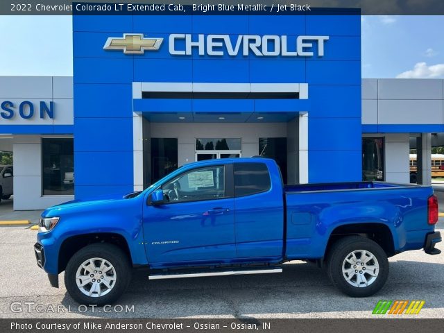 2022 Chevrolet Colorado LT Extended Cab in Bright Blue Metallic