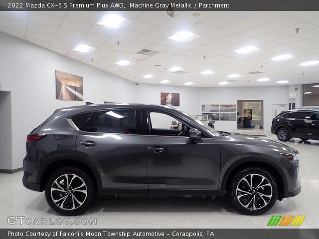 2022 Mazda CX-5 S Premium Plus AWD in Machine Gray Metallic