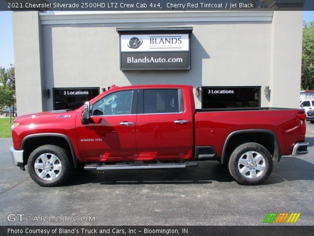 2021 Chevrolet Silverado 2500HD LTZ Crew Cab 4x4 in Cherry Red Tintcoat