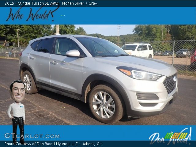 2019 Hyundai Tucson SE AWD in Molten Silver