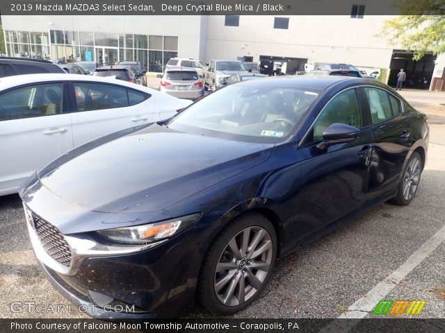 2019 Mazda MAZDA3 Select Sedan in Deep Crystal Blue Mica