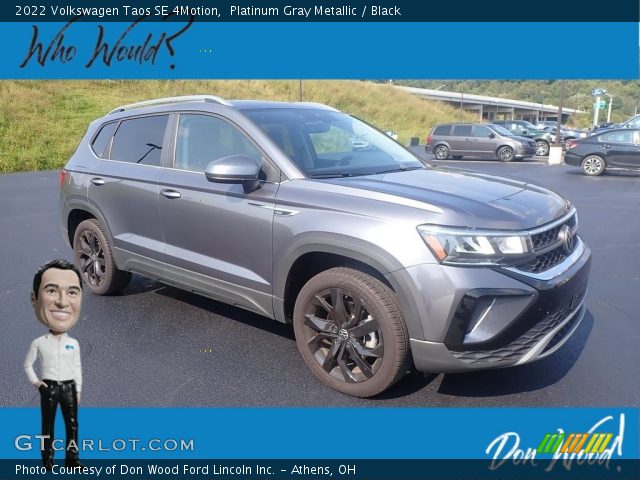 2022 Volkswagen Taos SE 4Motion in Platinum Gray Metallic