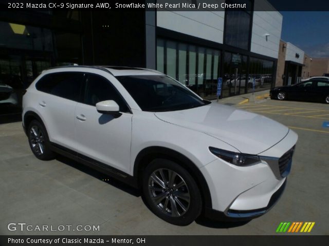 2022 Mazda CX-9 Signature AWD in Snowflake White Pearl Mica
