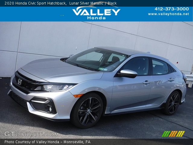 2020 Honda Civic Sport Hatchback in Lunar Silver Metallic