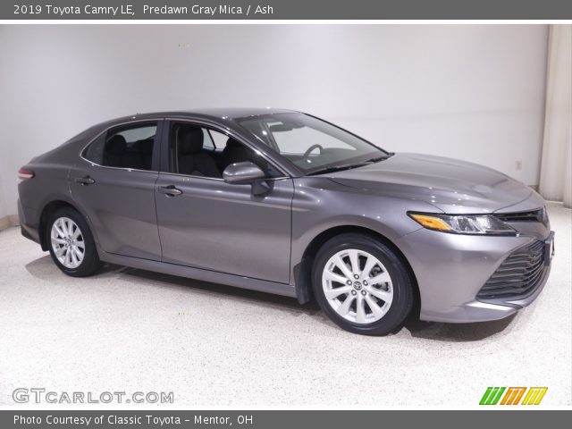 2019 Toyota Camry LE in Predawn Gray Mica