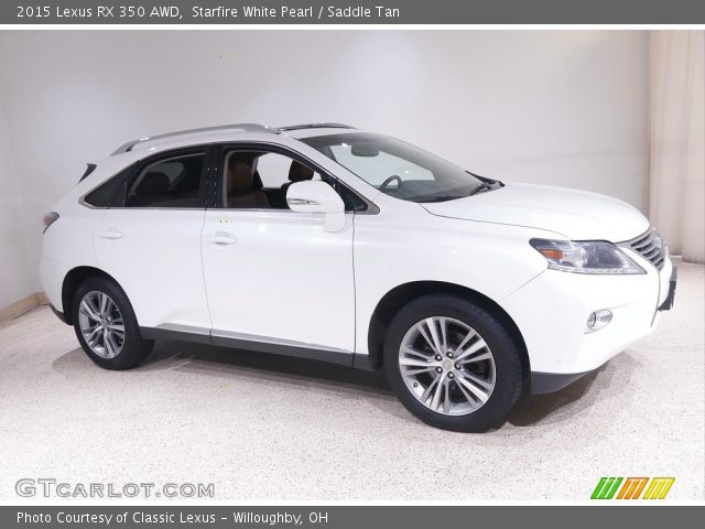 2015 Lexus RX 350 AWD in Starfire White Pearl