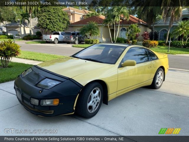1990 Nissan 300ZX Turbo in Yellow Pearl