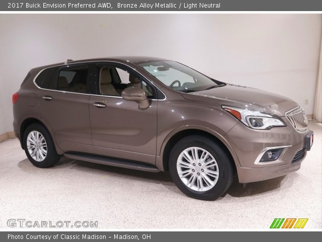 2017 Buick Envision Preferred AWD in Bronze Alloy Metallic