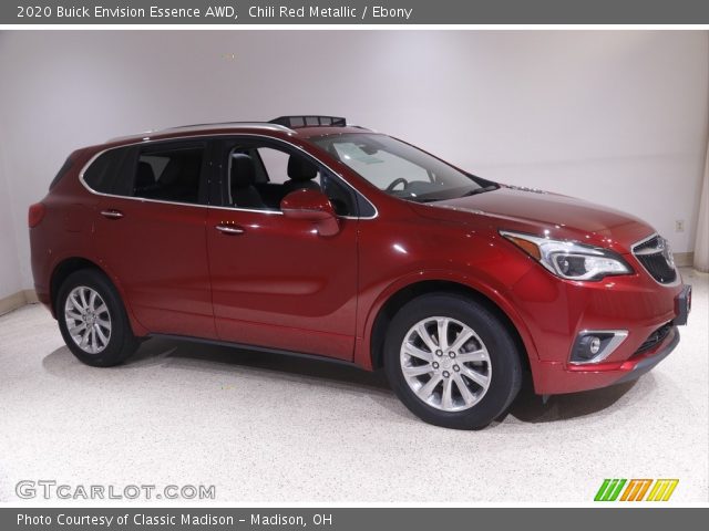 2020 Buick Envision Essence AWD in Chili Red Metallic