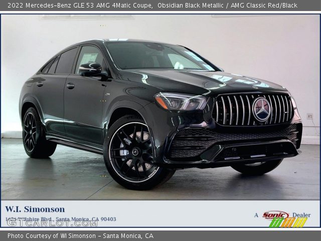 2022 Mercedes-Benz GLE 53 AMG 4Matic Coupe in Obsidian Black Metallic