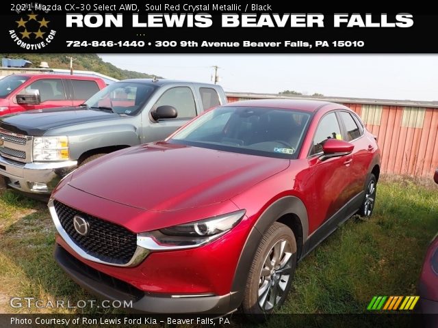 2021 Mazda CX-30 Select AWD in Soul Red Crystal Metallic