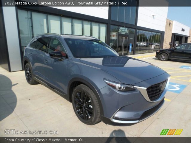 2022 Mazda CX-9 Carbon Edition AWD in Polymetal Gray Metallic