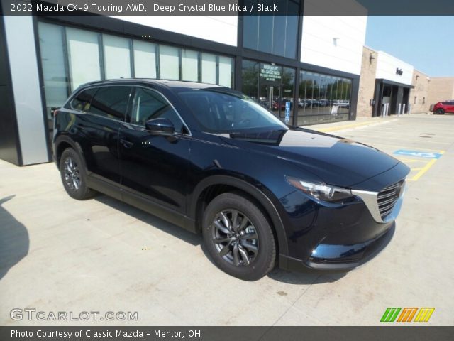 2022 Mazda CX-9 Touring AWD in Deep Crystal Blue Mica