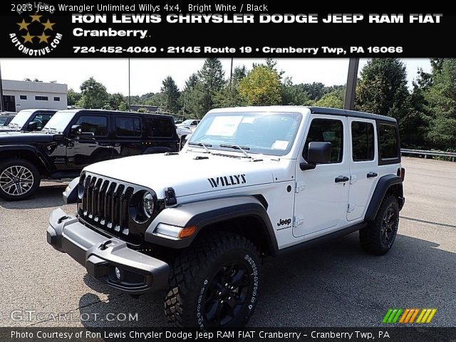 2023 Jeep Wrangler Unlimited Willys 4x4 in Bright White