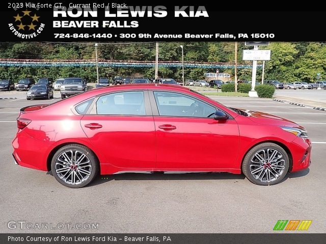 2023 Kia Forte GT in Currant Red