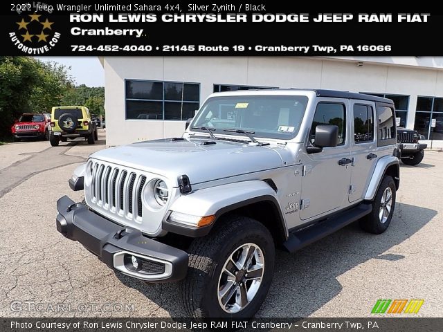 2022 Jeep Wrangler Unlimited Sahara 4x4 in Silver Zynith