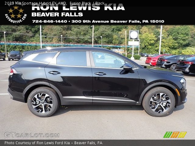 2023 Kia Sportage Hybrid EX AWD in Fusion Black