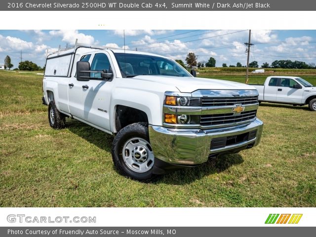 2016 Chevrolet Silverado 2500HD WT Double Cab 4x4 in Summit White