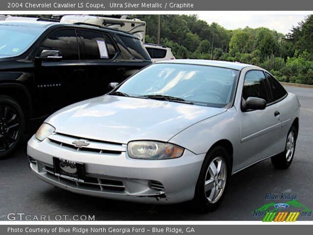 2004 Chevrolet Cavalier LS Coupe in Ultra Silver Metallic