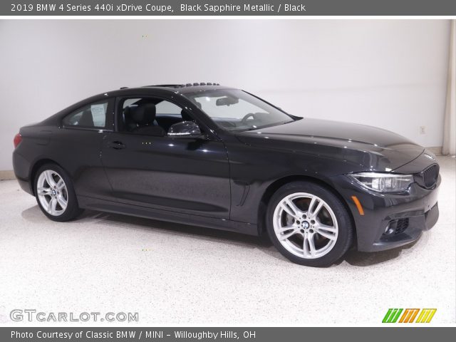 2019 BMW 4 Series 440i xDrive Coupe in Black Sapphire Metallic