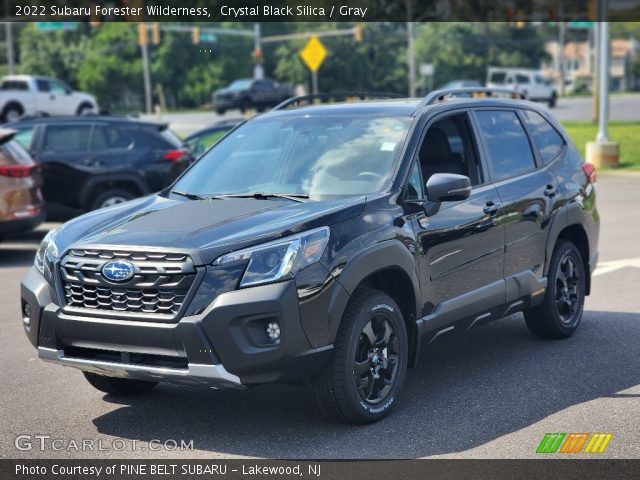 2022 Subaru Forester Wilderness in Crystal Black Silica