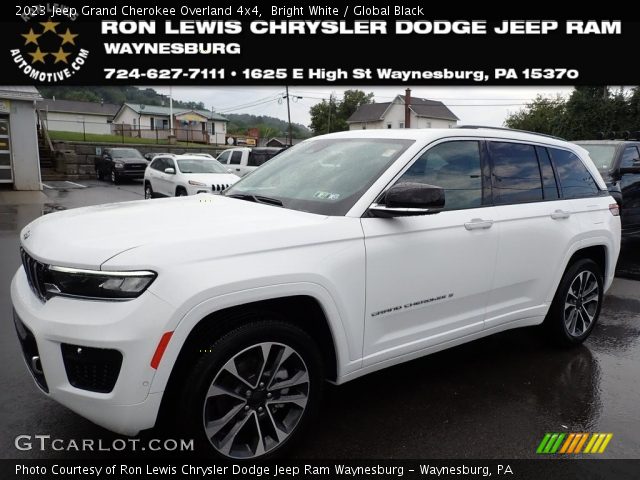 2023 Jeep Grand Cherokee Overland 4x4 in Bright White