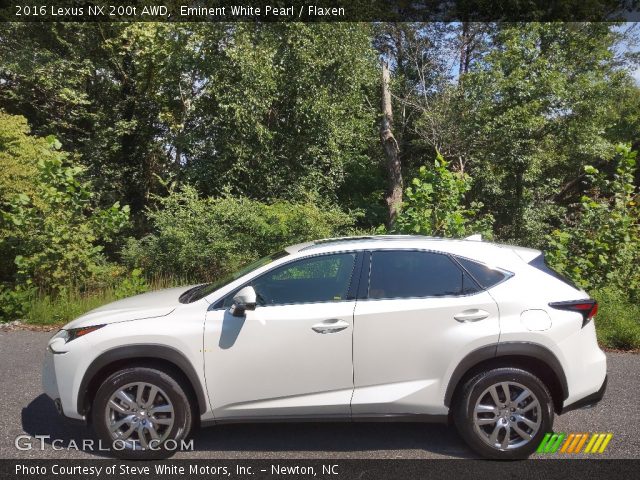 2016 Lexus NX 200t AWD in Eminent White Pearl
