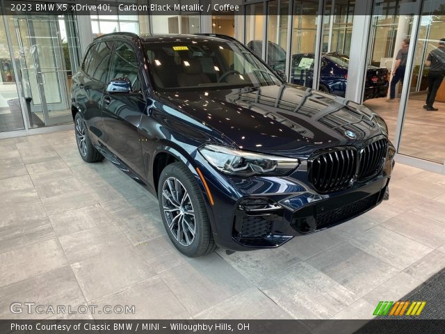 2023 BMW X5 xDrive40i in Carbon Black Metallic