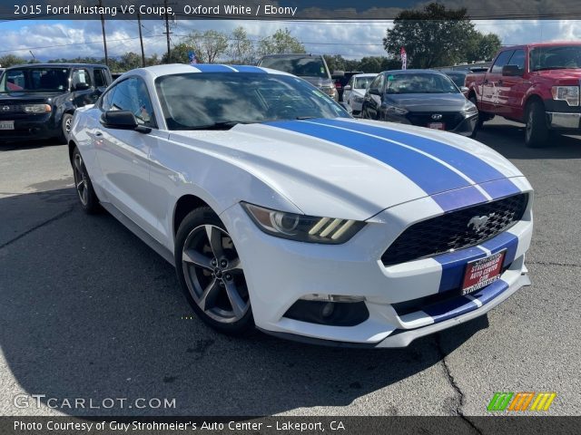 2015 Ford Mustang V6 Coupe in Oxford White