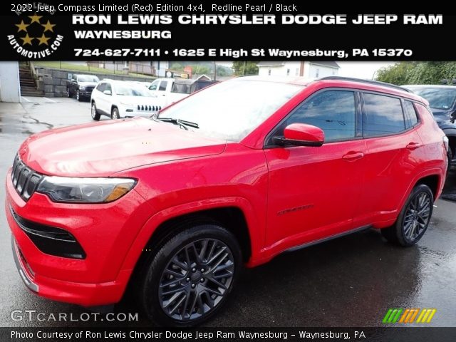 2022 Jeep Compass Limited (Red) Edition 4x4 in Redline Pearl