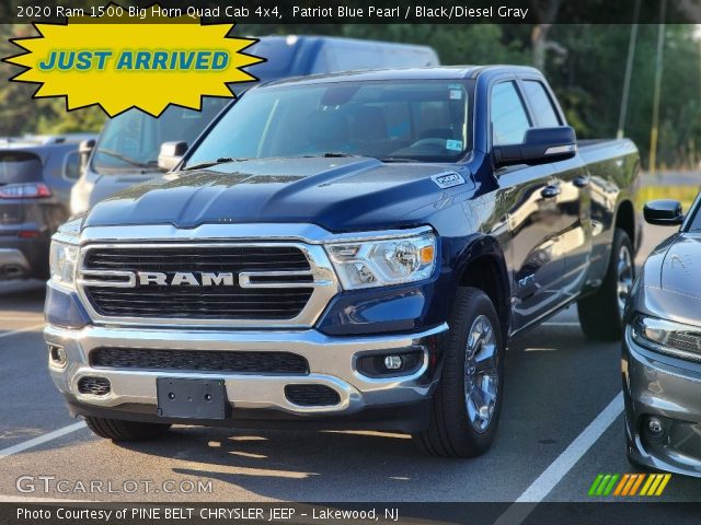 2020 Ram 1500 Big Horn Quad Cab 4x4 in Patriot Blue Pearl