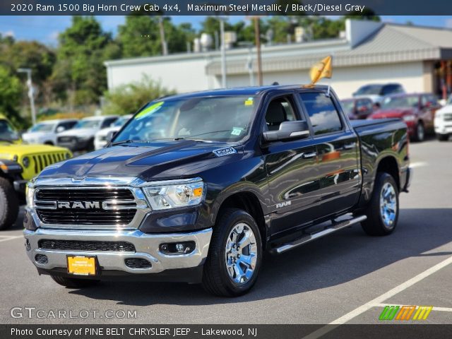 2020 Ram 1500 Big Horn Crew Cab 4x4 in Maximum Steel Metallic