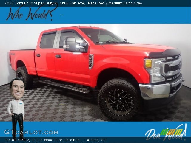 2022 Ford F250 Super Duty XL Crew Cab 4x4 in Race Red
