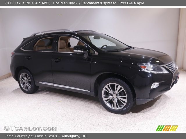 2013 Lexus RX 450h AWD in Obsidian Black