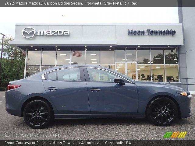 2022 Mazda Mazda3 Carbon Edition Sedan in Polymetal Gray Metallic