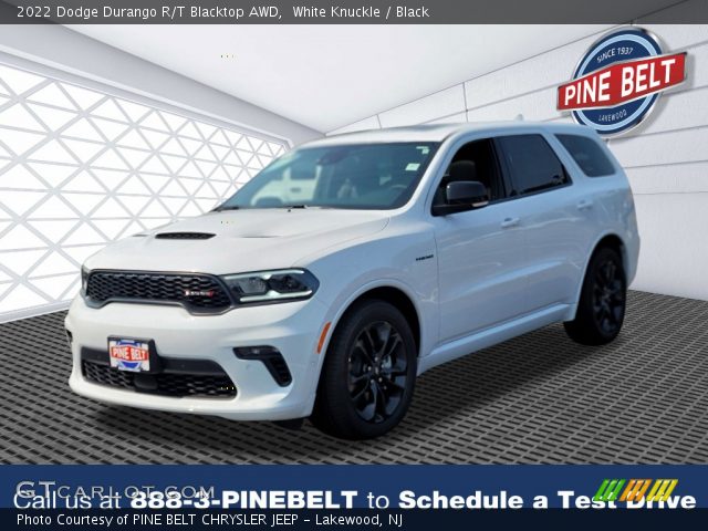 2022 Dodge Durango R/T Blacktop AWD in White Knuckle